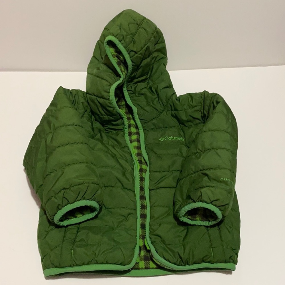 COLUMBIA REVERSIBLE TODDLER JACKET 3T